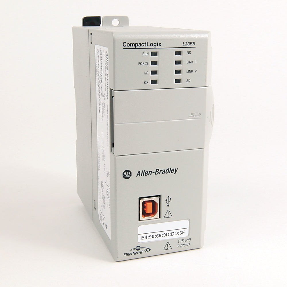 Allen-Bradley 1769-L33ER CompactLogix 5370 L3 Controller, 2 MB — New Surplus