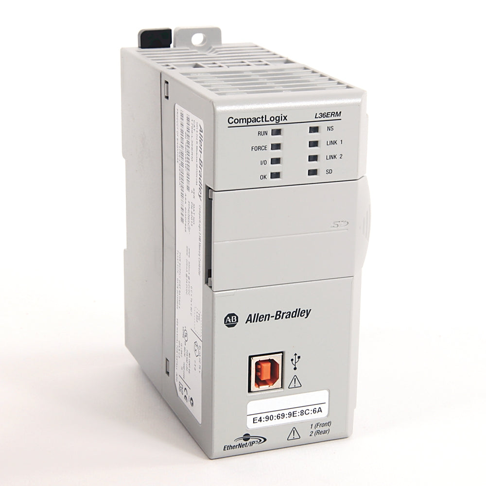 Allen-Bradley 1769-L36ERM CompactLogix 5370 L3 Controller, 3 MB — New Surplus