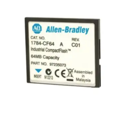 Allen-Bradley 1784-CF64 64MB CompactFlash Card MicroLogix PanelView
