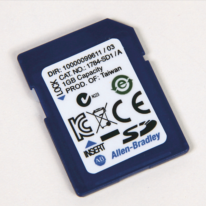 Allen-Bradley 1784-SD1 1GB SD Card ControlLogix
