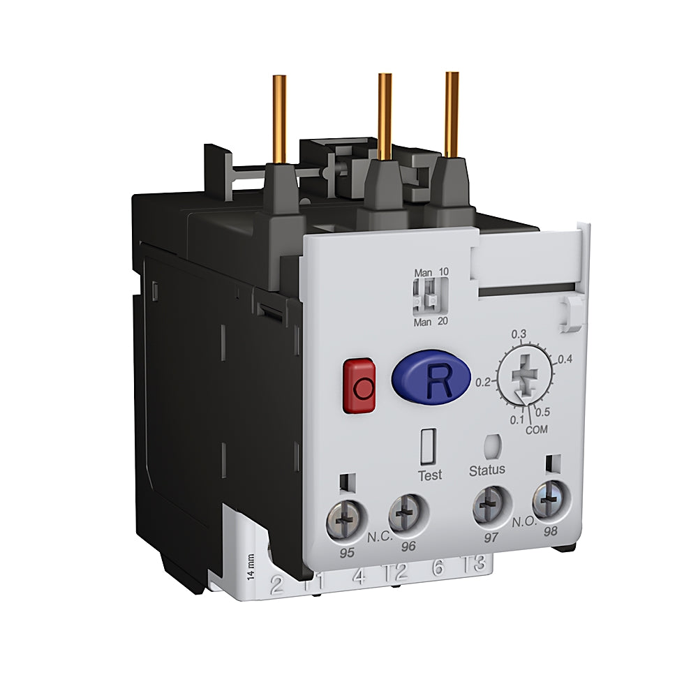 Allen-Bradley 193-EC1AB E100 Electronic Overload Relay, 0.1–0.5 A — Used