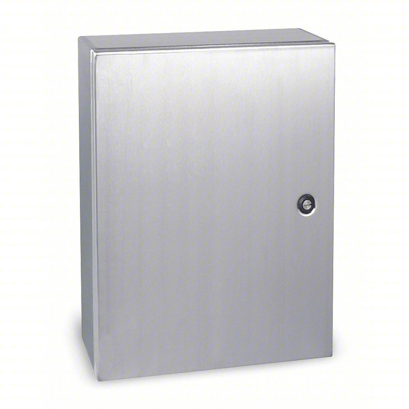 Enclosure: 304 Stainless Steel, 24 in x 24 in x 8 in