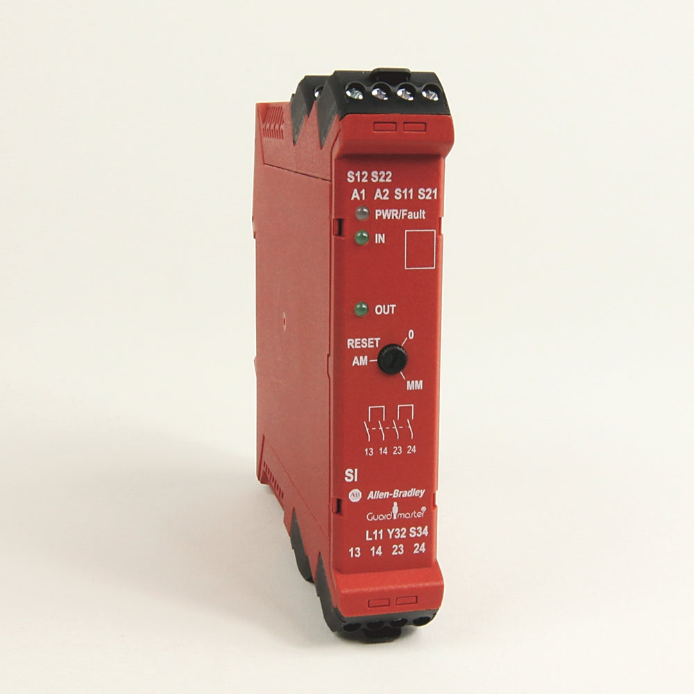 Allen-Bradley 440R-S12R2 Guardmaster Safety Relay, 2-Channel — Brand New