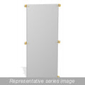 HAMMOND Inner Panel: Back Panel Panel, 48 in Overall Ht, 44 in Overall Wd, Steel, 60AWFW
