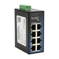 Industrial Unmanaged Ethernet Switch, 8-Port, DIN Rail Mount