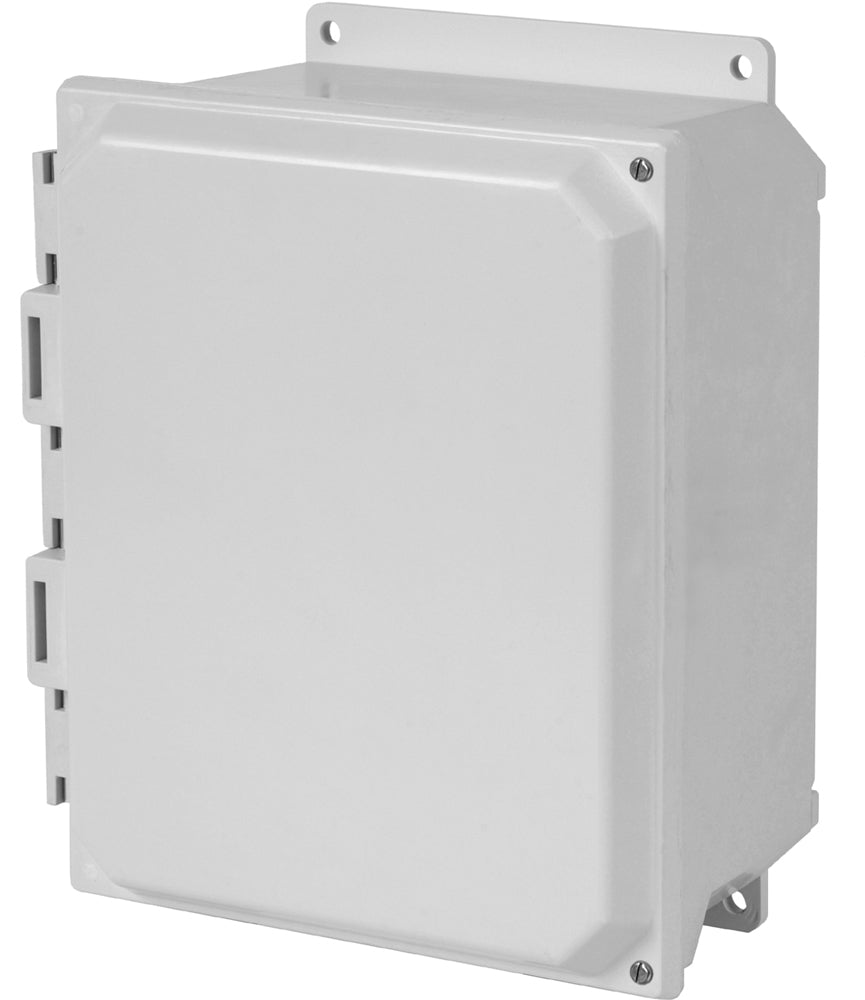 Enclosure: Fiberglass NEMA 4X, 36 in x 30 in x 10 in
