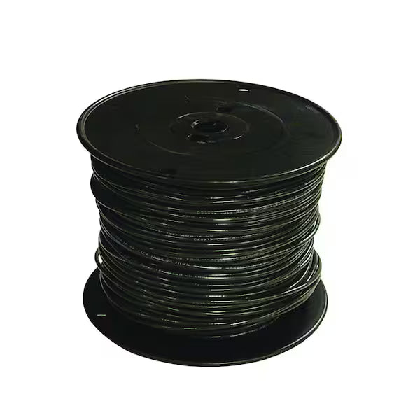 Control Wire, 14 AWG MTW, 500 ft Spool, Black